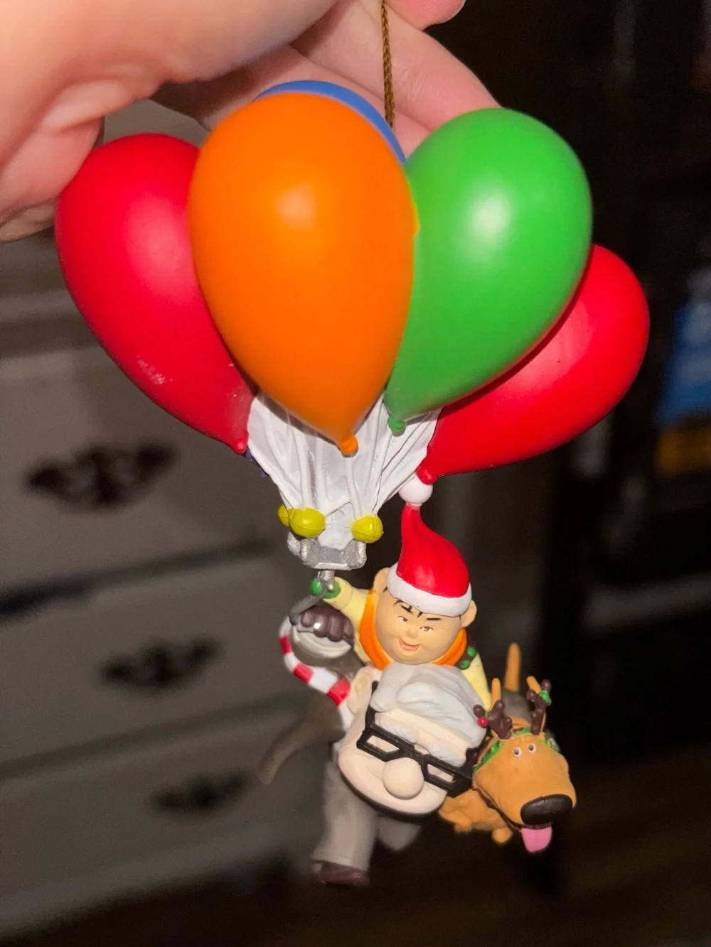 Grolier Disney Pixar Up Balloon Ornament